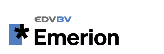 Logo von EDV-BV output management aus Pfreimd, ein Unternehmen von Emerion